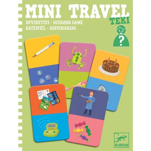 Mini utazó játék - Kérdezz-Felelek - Teki Djeco