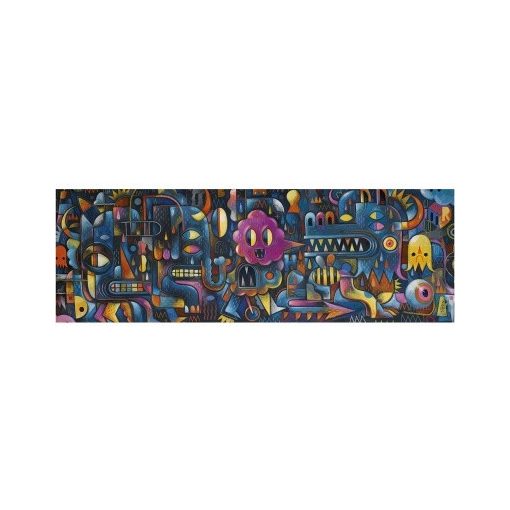 Művész puzzle - Szörnyszőnyeg, 500 db-os - Monster Wall