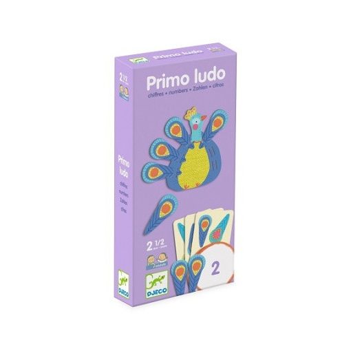 Djeco 08366 Primo Ludo - Négyig - 1,2,3,4