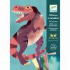 Djeco 9518 Fémfóliás színezés - Dínók korszaka - Jurassic