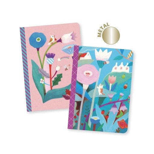 Djeco DD03596 Jegyzetfüzetek, 2 x A/6 - Duo notebooks Makoto