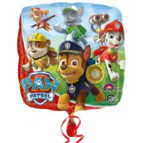 Mancs Őrjárat Team Spirit fólia lufi 43 cm