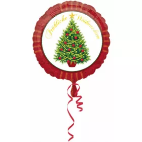 Karácsony Tree fólia lufi 43 cm