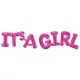 IT'S A Girl Pink fólia lufi 50 cm