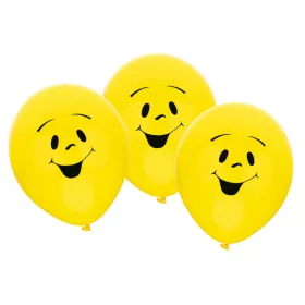 Sunny Smile léggömb, lufi 6 db-os 9 inch (22,8cm)