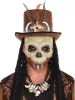 Halloween Witch Doctor felnőtt műanyag maszk