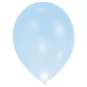   Világító LED Blue léggömb, lufi 5 db-os 11 inch (27,5 cm)
