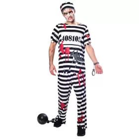 Elítélt Zombie felnőtt jelmez L