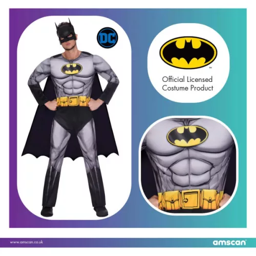 Batman Classic felnőtt jelmez L