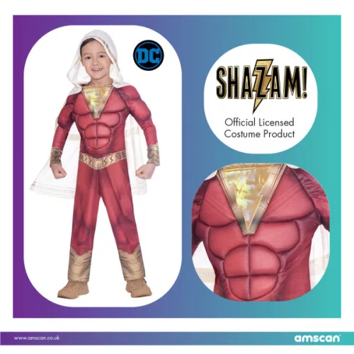 Shazam Red jelmez 6-8 év