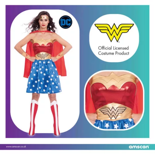Wonder Woman Classic felnőtt jelmez L