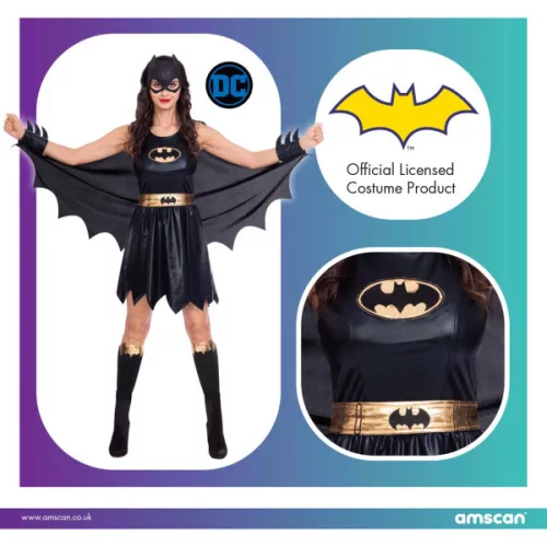 Batgirl Classic felnőtt jelmez L