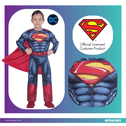 Superman Man of Steel jelmez 3-4 év