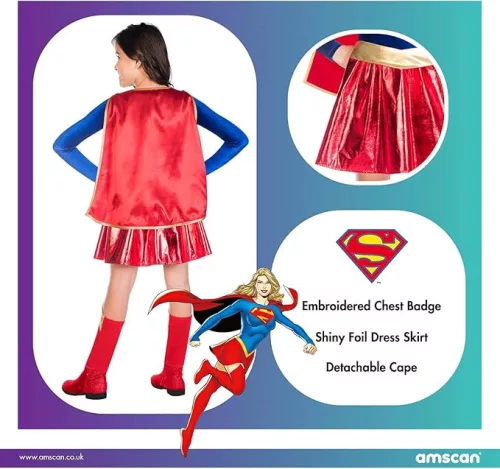 Supergirl Fancy jelmez 3-4 év