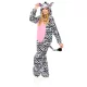 Zebra Striped felnőtt jelmez M/L