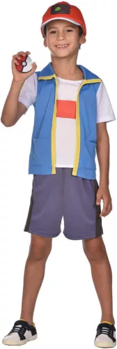Pokémon Ash jelmez 8-10 év