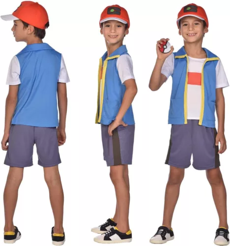 Pokémon Ash jelmez 8-10 év