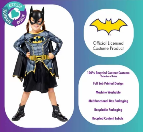 Batgirl Shadow Princess jelmez 3-4 év