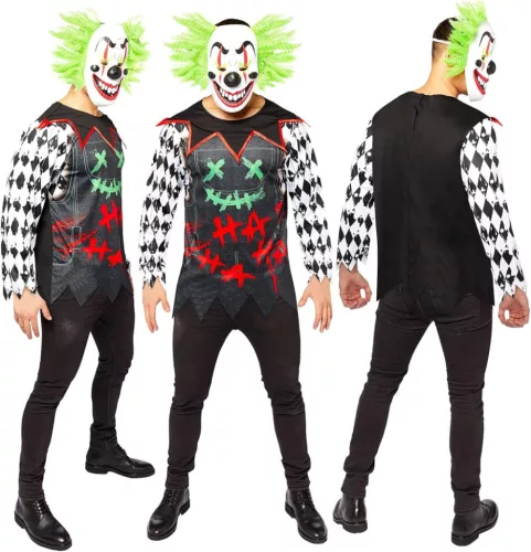 Bohóc Haha felnőtt jelmez M/L