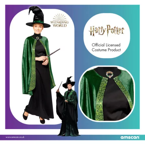 Harry Potter McGalagony felnőtt jelmez S