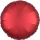 Piros Dark Red kör fólia lufi 43 cm