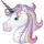 Unikornis Pastel fólia lufi 76 cm