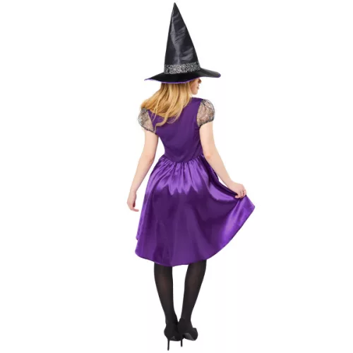 Boszorkány Purple Willow felnőtt jelmez XS