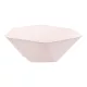 Rózsaszín Vert Decor hatszögletű mélytányér 6 db-os 15,8 cm