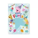 Peppa malac Celebration Backdrop háttérfüggöny 2 m