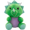 Dinoszaurusz Green 2 az 1-ben játék és léggömb, lufi súly 11 cm