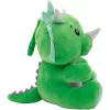 Dinoszaurusz Green 2 az 1-ben játék és léggömb, lufi súly 11 cm
