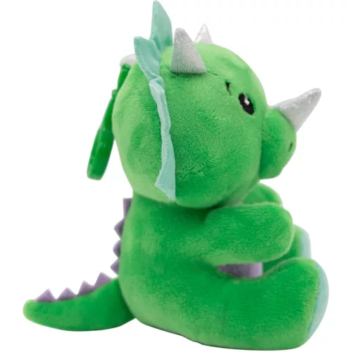 Dinoszaurusz Green 2 az 1-ben játék és léggömb, lufi súly 11 cm