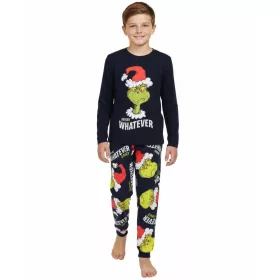   A Grincs Merry Whatever Blue gyerek hosszú pizsama 15 - 16 év / 170 - 176 cm