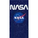 NASA Blue fürdőlepedő, strand törölköző 70x140cm (Fast Dry)
