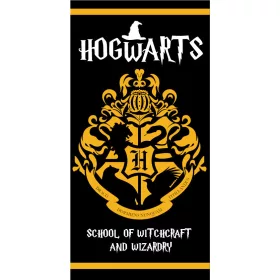   Harry Potter Hogwarts Black fürdőlepedő, strand törölköző 70x140cm (Fast Dry)