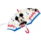Disney Mickey Toon Town gyerek félautomata átlátszó esernyő Ø74 cm