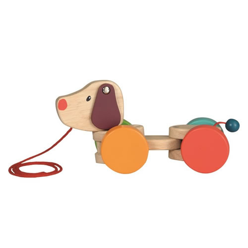 Egmont Toys fa játék húzható kutyus