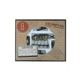 Steampunk Puzzle Set (9) - Barna ördöglakat