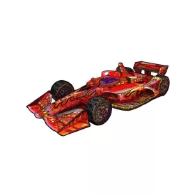 Fa puzzle – Versenyautó (FSC-wood)