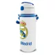 Real Madrid Emblem alumínium szívószálas kulacs akasztóval 600 ml