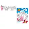 Disney Toy Story (Játékháború) Lotso Strawberry színező szett matricával