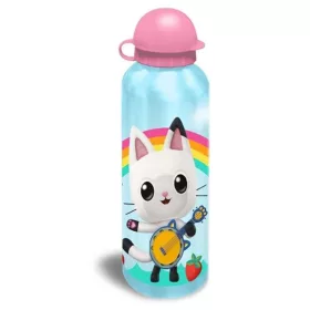 Gabi babaháza Rainbow alumínium kulacs ivókupakkal 500 ml