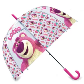   Disney Toy Story (Játékháború) Lotso Strawberry gyerek átlátszó esernyő Ø70 cm
