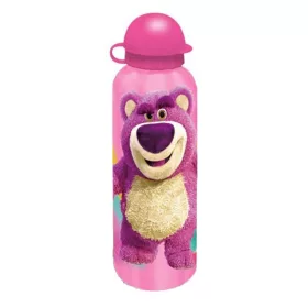   Disney Játékháború Lotso Pink alumínium kulacs ivókupakkal 500 ml