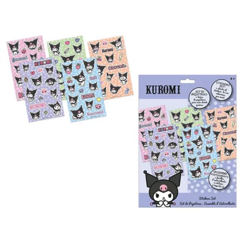 Hello Kitty Kuromi matrica szett 5 ív