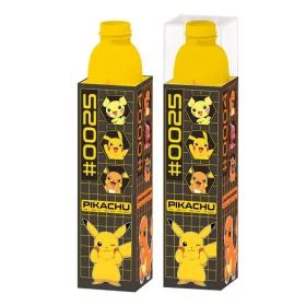 Pokémon Pikachu műanyag kulacs csavaros kupakkal 650 ml