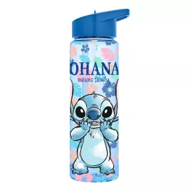   Disney Lilo és Stitch, A csillagkutya Ohana műanyag szívószálas kulacs 600 ml