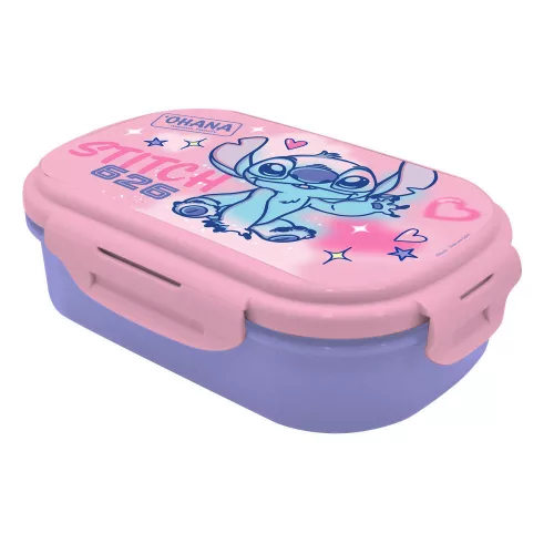Disney Lilo és Stitch, A csillagkutya This World szendvicsdoboz + evőeszköz szett