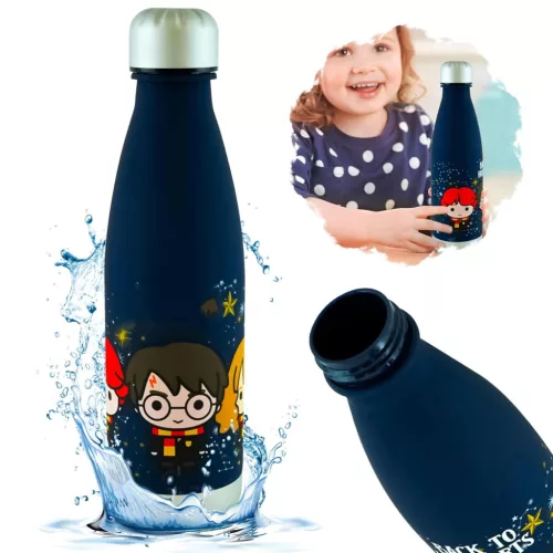 Harry Potter Hogwarts műanyag kulacs csavaros kupakkal 650 ml