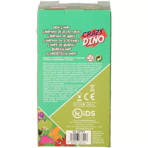 Dinoszaurusz Crazy mini LED lámpa